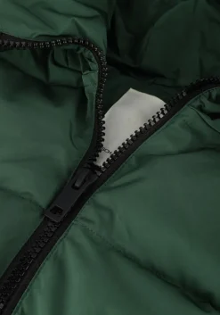 groene msch copenhagen gewatteerde jas mschpavinaria short jacket