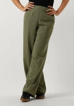 groene msch copenhagen wijde broek mschbarbine hw pants