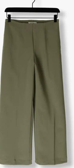 groene msch copenhagen wijde broek mschbarbine hw pants