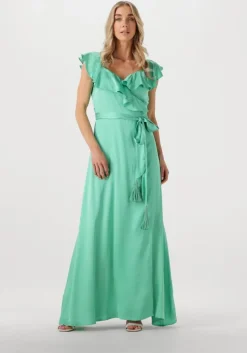 groene nema maxi jurk n162