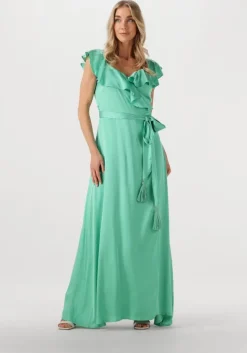 groene nema maxi jurk n162