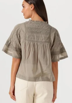 groene neo noir blouses siama s voile blouse