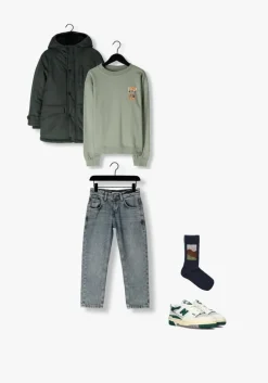 groene new balance lage sneakers 550