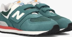 groene new balance lage sneakers pv574