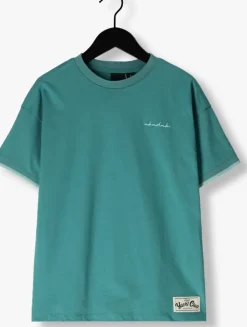 groene nik & nik t-shirt label t-shirt