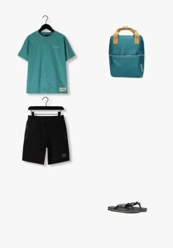 groene nik & nik t-shirt label t-shirt