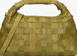 groene núnoo schoudertas dandy braided village