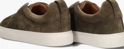 groene nokwol lage sneakers connor