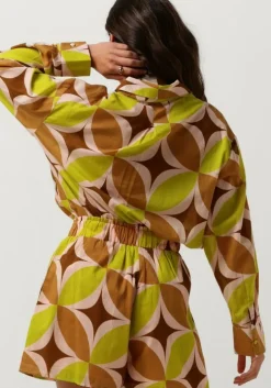 groene notre-v blouses nv-deon blouse