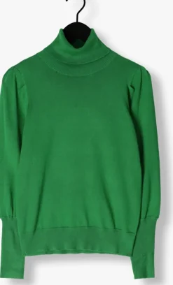 groene notre-v coltrui basic knit blouse