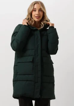 groene notre-v gewatteerde jas nv-edsilia