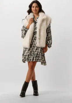 groene notre-v mini jurk nv-elara