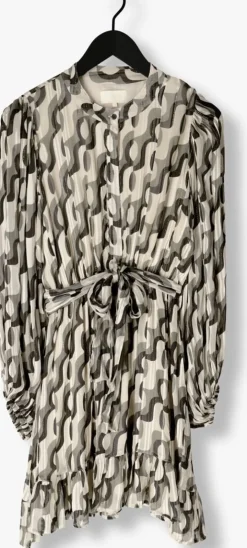 groene notre-v mini jurk nv-elara