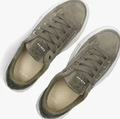 groene nubikk lage sneakers caldera tora