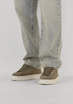 groene nubikk lage sneakers caldera tora