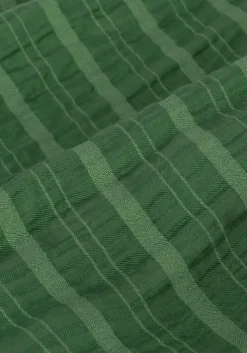 groene object mini jurk kendra l/s dress