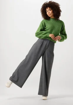 groene object trui objruna knit l/s re pullover