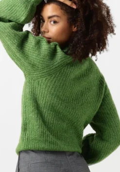 groene object trui objruna knit l/s re pullover