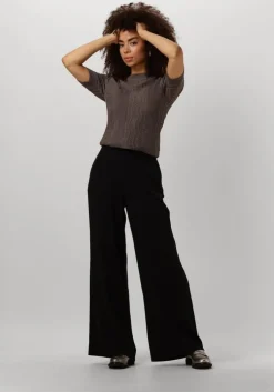 groene object t-shirt objfriella knit s/s sli pullover