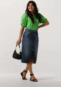 groene object t-shirt objjamie s/s top