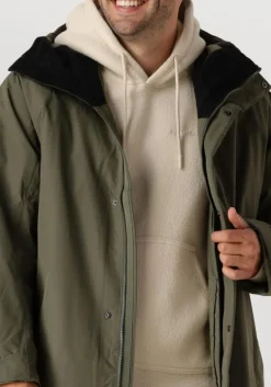 groene peak performance parka's m treeline insulated parka