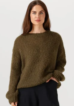groene penn & ink trui jumper w25l246