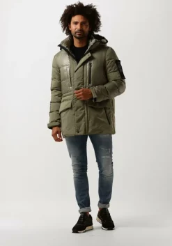 groene peuterey gewatteerde jas juke nbe bmat