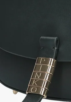 groene pinko schoudertas saddle mini