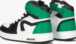 groene pinocchio hoge sneakers p1765