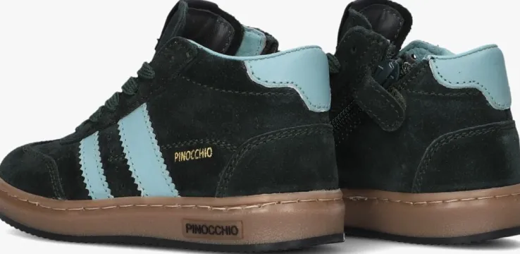groene pinocchio hoge sneakers p1253