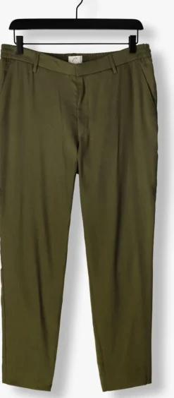 groene plain chino theo pl linen