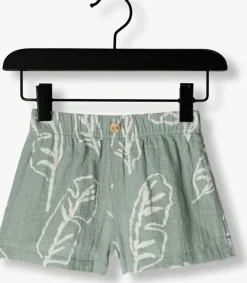 groene play up korte broek printed woven shorts