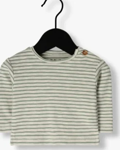groene play up sweater stripped rib flame ls t-shirt