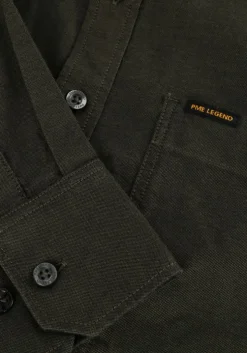 groene pme legend overhemden long sleeve shirt oxford
