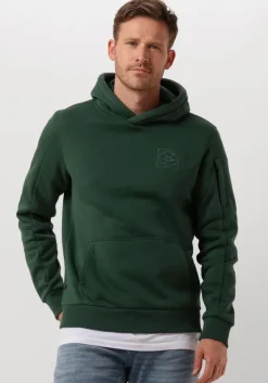 groene pme legend truien/vesten hooded 3t cross fleece