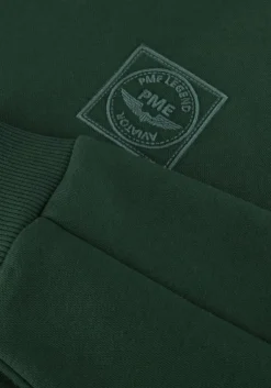 groene pme legend truien/vesten hooded 3t cross fleece