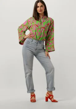groene pom amsterdam blouses afrique blouse