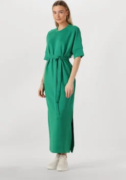 groene pom amsterdam maxi jurk nora meadow