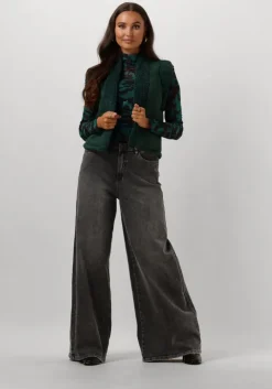 groene pom amsterdam top turtleneck - camo teal green