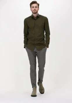 groene porto milano klassiek overhemd milano