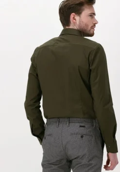 groene porto milano klassiek overhemd milano