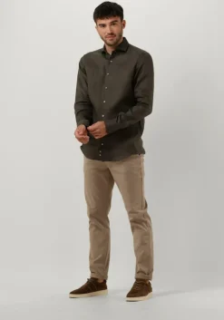 groene porto milano klassiek overhemd lagos