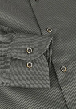 groene profuomo klassiek overhemd shirt cutaway sc sf non iron