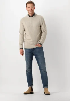 groene profuomo trui pullover crew neck