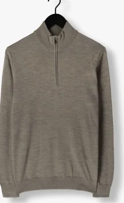 groene profuomo trui pullover half zip