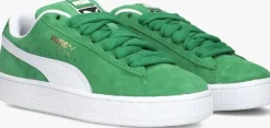 groene puma sneakers suede xl jr