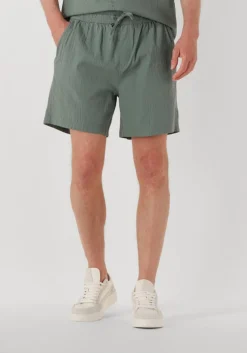 groene pure path korte broek regular fit pull on shorts