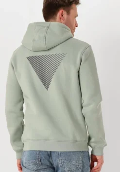 groene pure path sweater regular fit hoodie ls sweaters