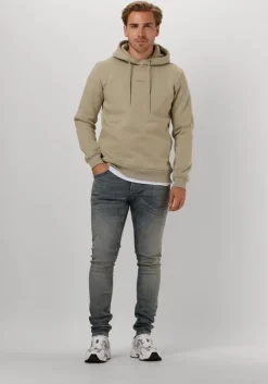 groene pure path truien/vesten regular fit sweaters hoodie301