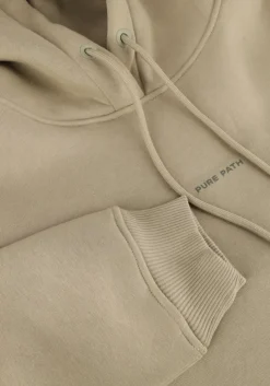 groene pure path truien/vesten regular fit sweaters hoodie301